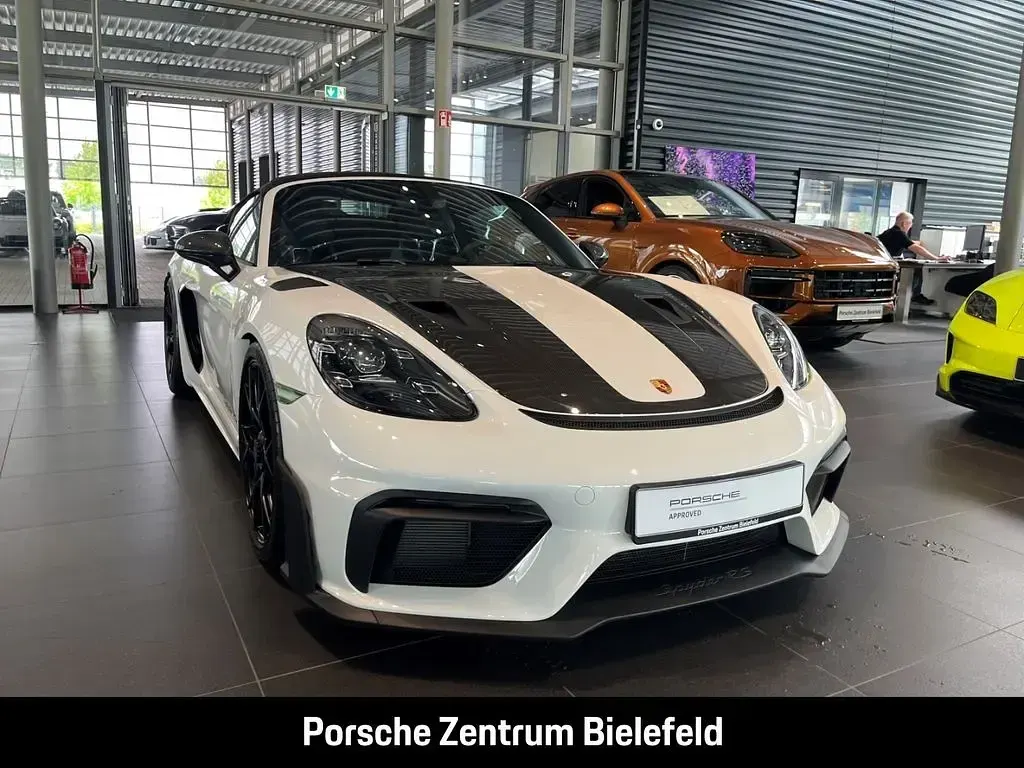 Gebraucht Porsche 718 500 PS (367 kW) 2024 Weiß Cabrio