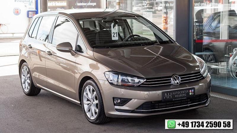 Gold Gebraucht 2016 VW Golf Sportsvan Van / Kleinbus | 12.990 € (Fairer Preis) - Bild 1/4