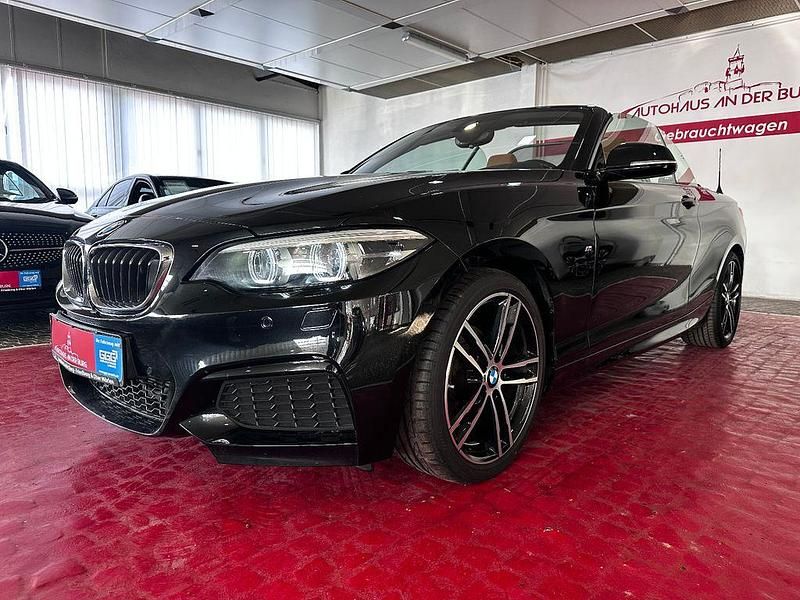 Gebraucht BMW 218 M Sport 136 PS (100 kW) 2019 Black sapphire metallic Cabrio