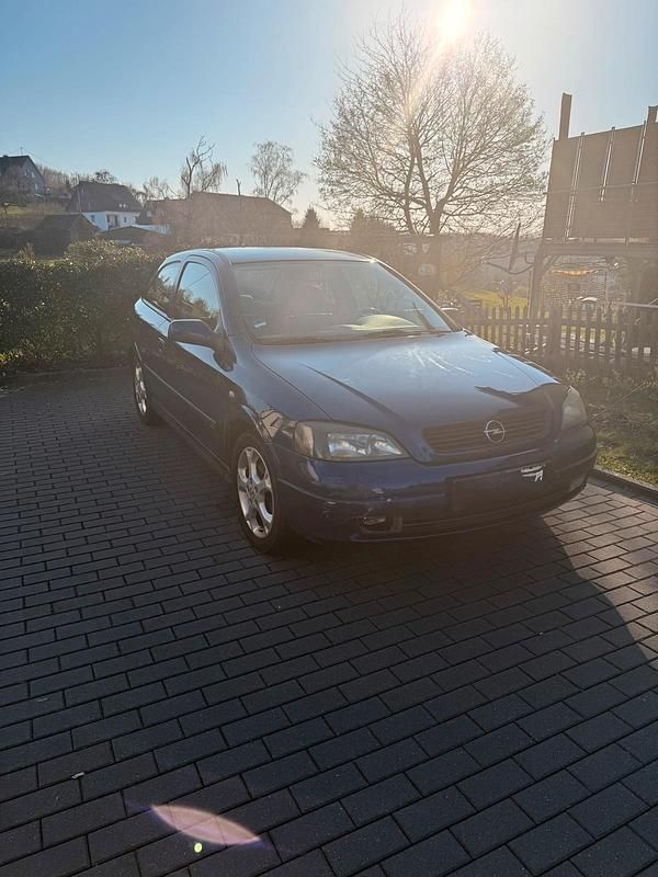 Gebraucht Opel Astra 125 PS (91 kW) 2003 Blau Coupé