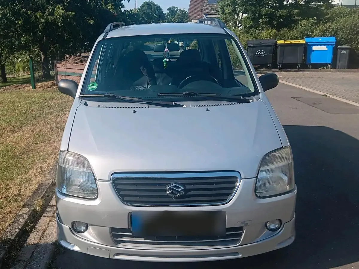 Gebraucht Suzuki Wagon R+ 75 PS (55 kW) 2003 Silber Van / Kleinbus