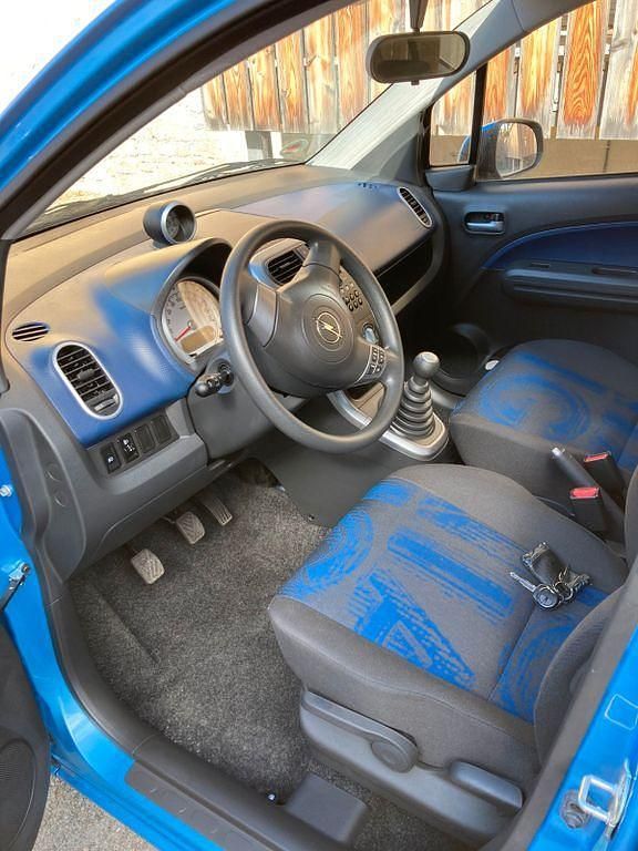Blau Gebraucht 2014 Opel Agila Limousine | 5.600 € (Fairer Preis) - Bild 1/4