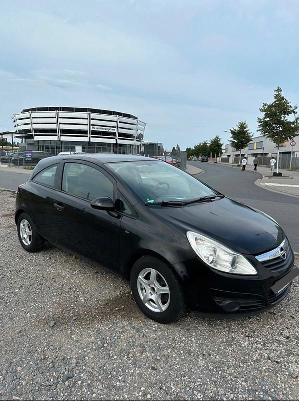 Gebraucht Opel Corsa 60 PS (44 kW) 2008 Schwarz Kleinwagen