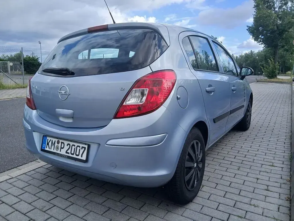 Gebraucht Opel Corsa 80 PS (58 kW) 2009 Blau Kleinwagen