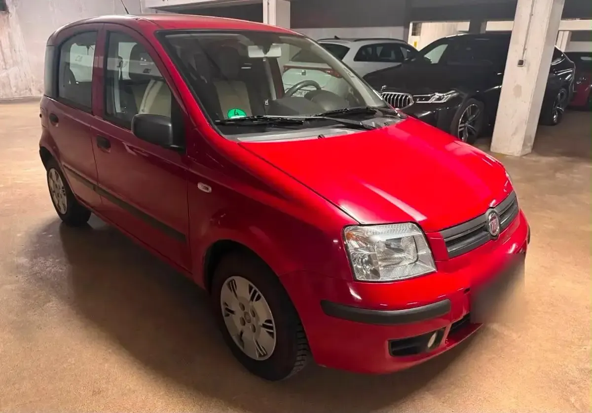 Gebraucht Fiat Panda 60 PS (44 kW) 2009 Rot Kleinwagen