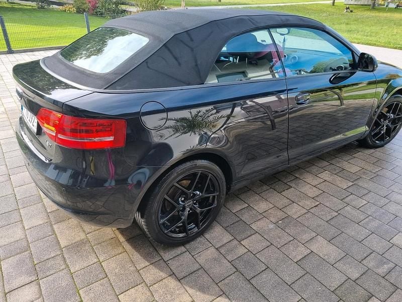 Gebraucht Audi A3 Cabriolet Attraction 160 PS (117 kW) 2008 Schwarz Cabrio