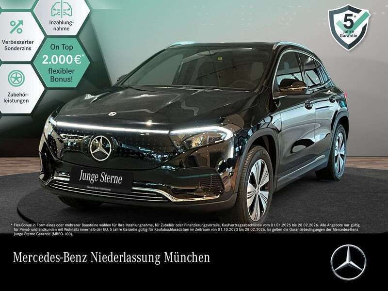 Schwarz Gebraucht 2024 Mercedes EQA300 Advanced Plus SUV | 36.890 € (Guter Preis) - Bild 1/3