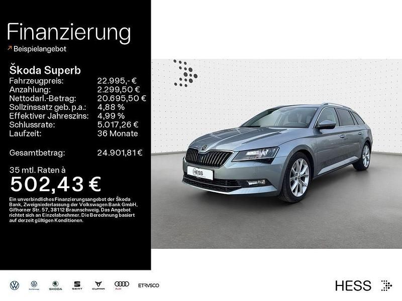 Gebraucht Skoda Superb Style 272 PS (200 kW) 2019 Empiregrau (metallic) Kombi