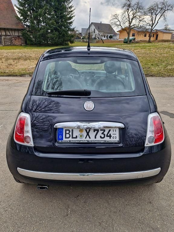Gebraucht Fiat 500 Lounge 86 PS (63 kW) 2011 Blau Kleinwagen