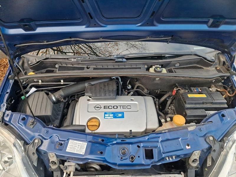 Gebraucht Opel Meriva Edition 101 PS (74 kW) 2005 Blau Van / Kleinbus