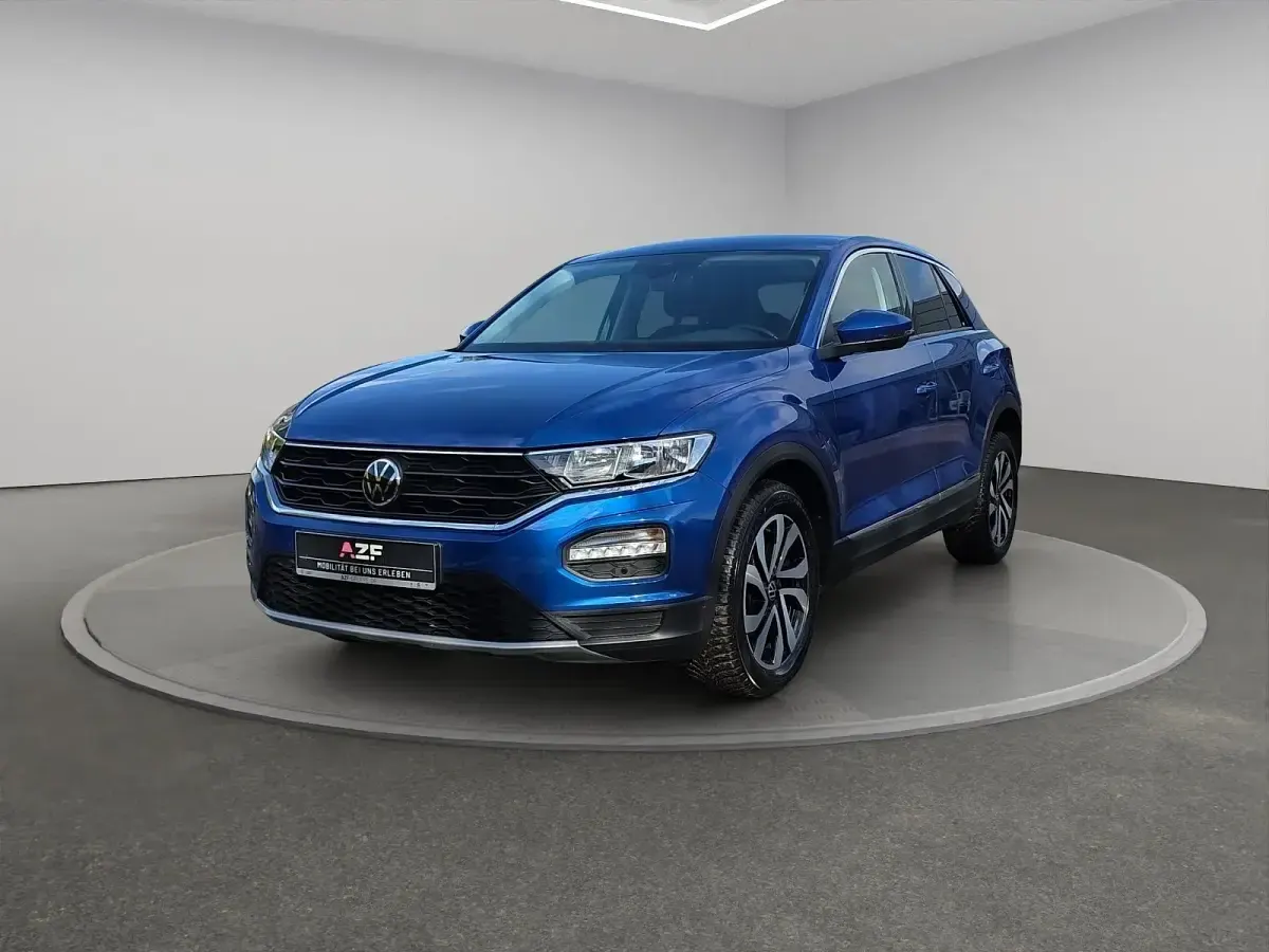 Gebraucht VW T-Roc Active 150 PS (110 kW) 2021 Blau SUV