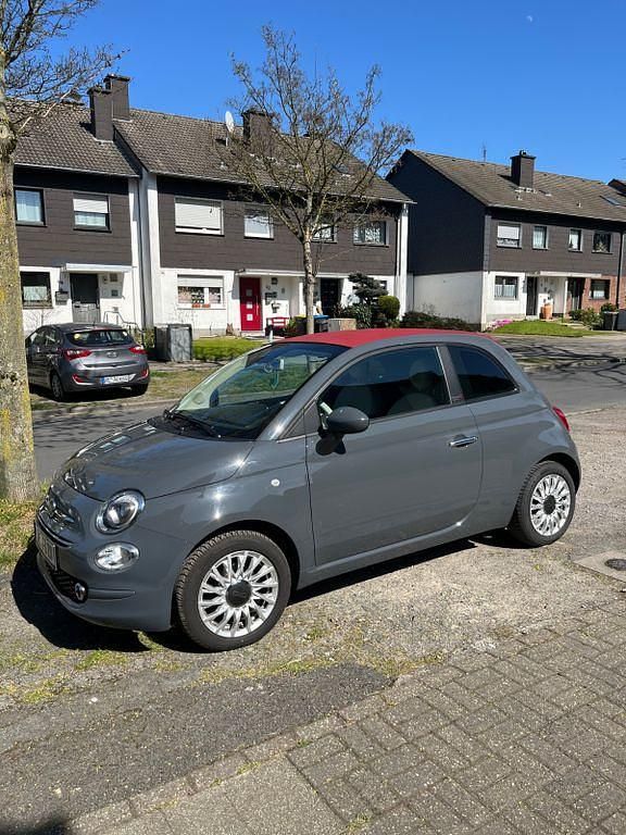 Grau Gebraucht 2020 Fiat 500C Lounge Cabrio | 12.300 € (Guter Preis) - Bild 1/4