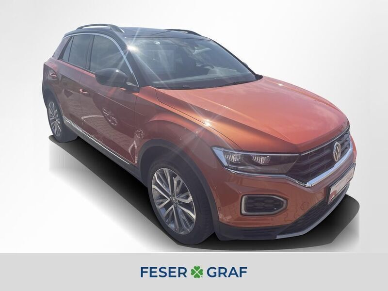 Energetic orange metallic Gebraucht 2019 VW T-Roc IQ Drive SUV | 19.890 € (Superpreis) - Bild 1/4