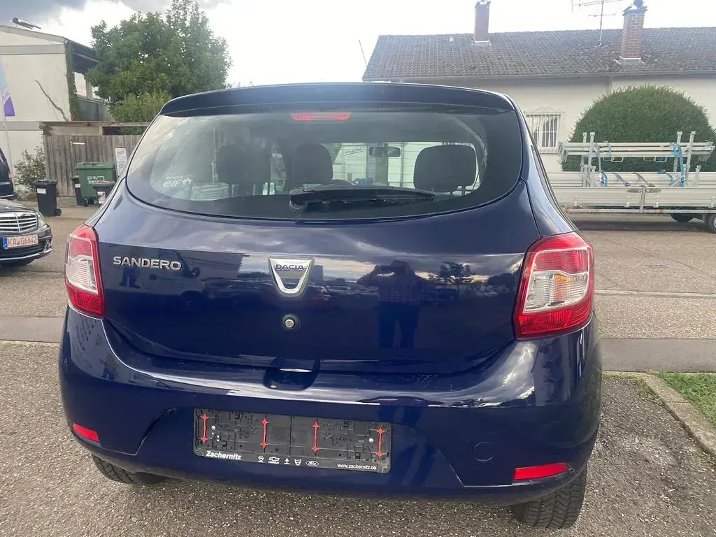 Gebraucht Dacia Sandero Ambiance 75 PS (55 kW) 2015 Blau Limousine
