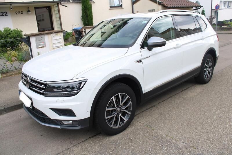 Weiß Gebraucht 2019 VW Tiguan Allspace SUV | 23.999 € (Guter Preis) - Bild 1/4