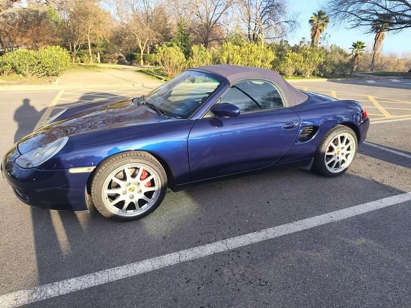 Usata Porsche Boxster S 252 CV (185 kW) 2002 Blu Cabrio