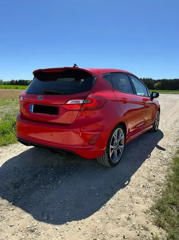 Gebraucht Ford Fiesta ST-Line 120 PS (88 kW) 2018 Rot Kleinwagen