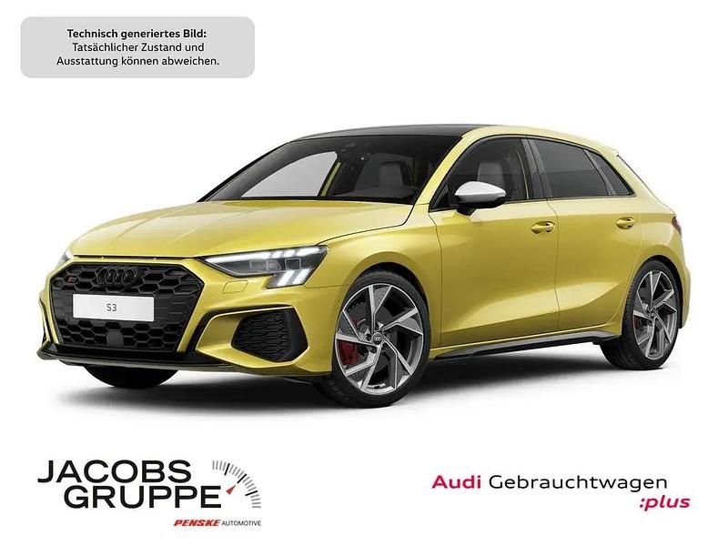Gelb Gebraucht 2024 Audi S3 Ambiente Limousine | 42.869 € (Etwas zu teuer) - Bild 1/4