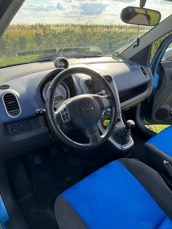 Blau Gebraucht 2008 Opel Agila Kleinwagen | 1.300 € (Guter Preis) - Bild 1/4