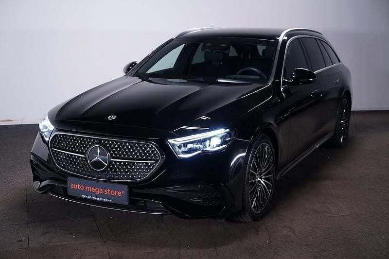 Obsidianschwarz (m) Gebraucht 2025 Mercedes E220 AMG Line Premium Kombi | 49.949 € (Superpreis) - Bild 1/4