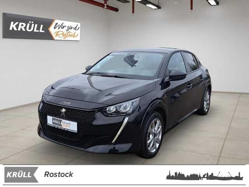 Gebraucht Peugeot e-208 Allure 100 kW (136 PS) 2022 Schwarz Kleinwagen