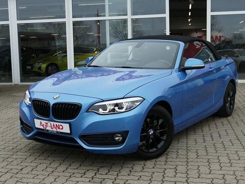 Gebraucht BMW 218 136 PS (100 kW) 2019 Blau Cabrio