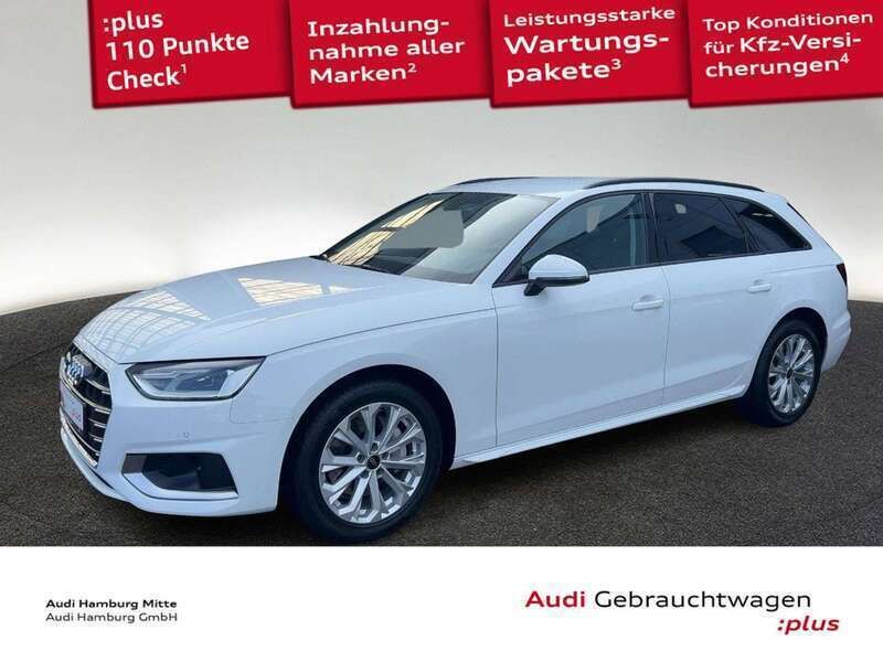 Ibisweiß Gebraucht 2023 Audi A4 Advanced Plus Kombi | 31.880 € (Guter Preis) - Bild 1/3