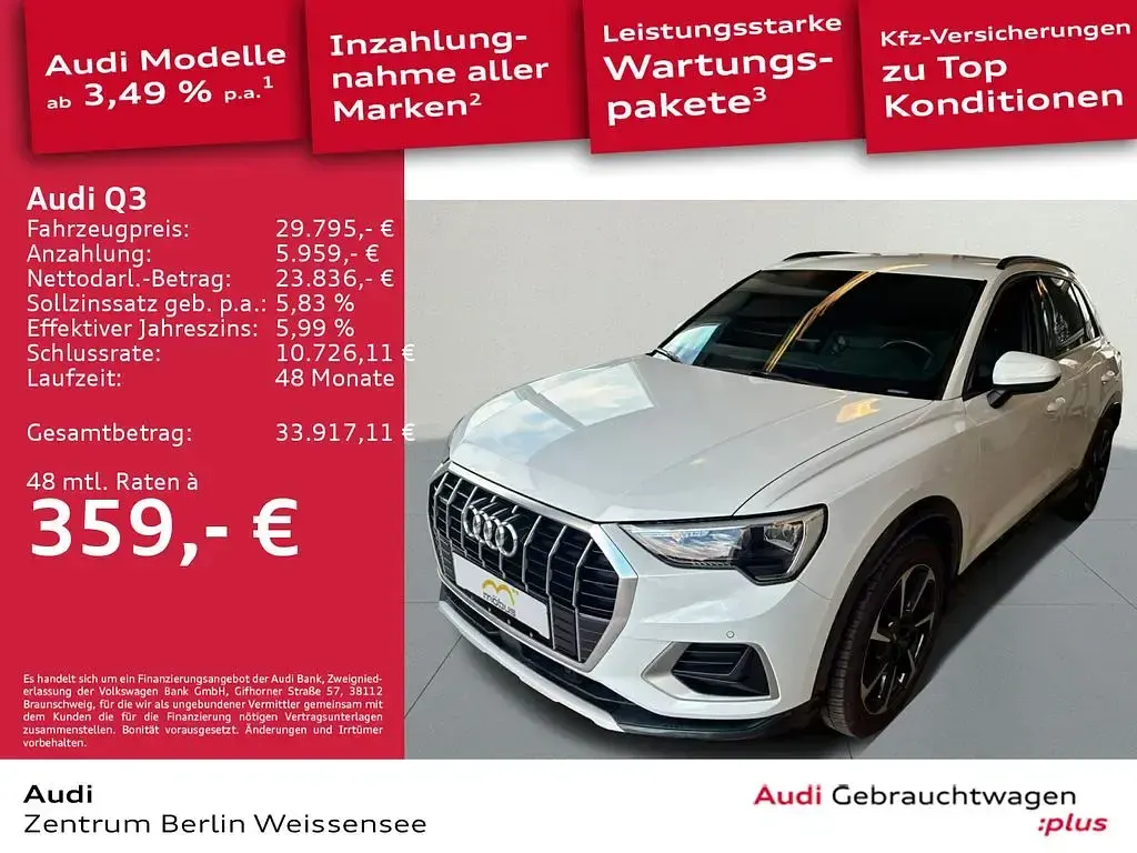 Gebraucht Audi Q3 230 PS (169 kW) 2020 Weiß SUV