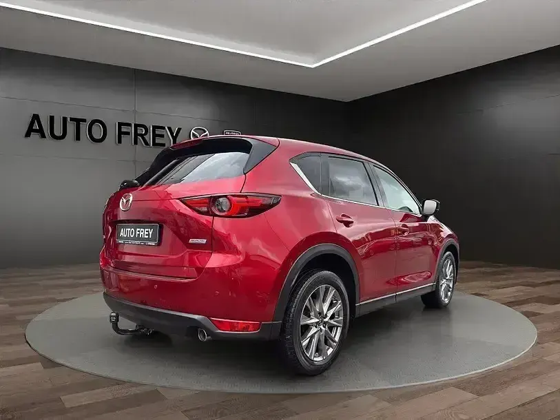 Gebraucht Mazda CX-5 Signature 150 PS (110 kW) 2018 Soul red crystal SUV
