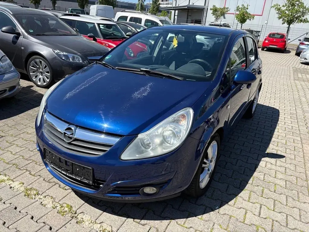 Usado Opel Corsa Cosmo 80 CV (58 kW) 2007 Azul Utilitario