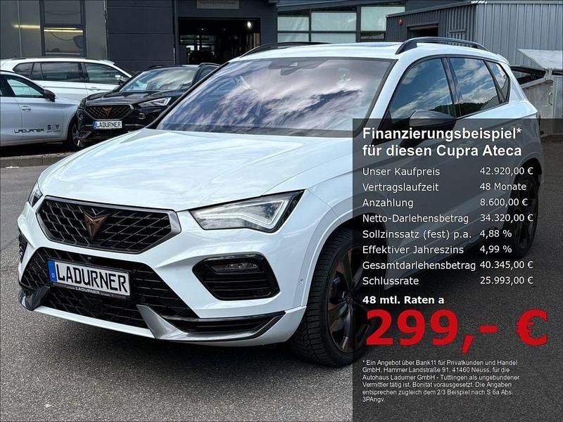Weiß Gebraucht 2023 Cupra Ateca SUV | 42.920 € (Teuer) - Bild 1/4