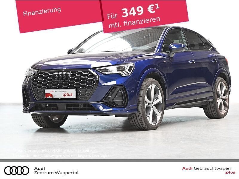 Blau Gebraucht 2020 Audi Q3 Sportback S-Line SUV | 36.454 € (Guter Preis) - Bild 1/2
