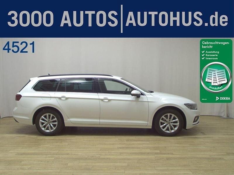 Weiss Gebraucht 2021 VW Passat Business Kombi | 14.980 € (Superpreis) - Bild 1/4
