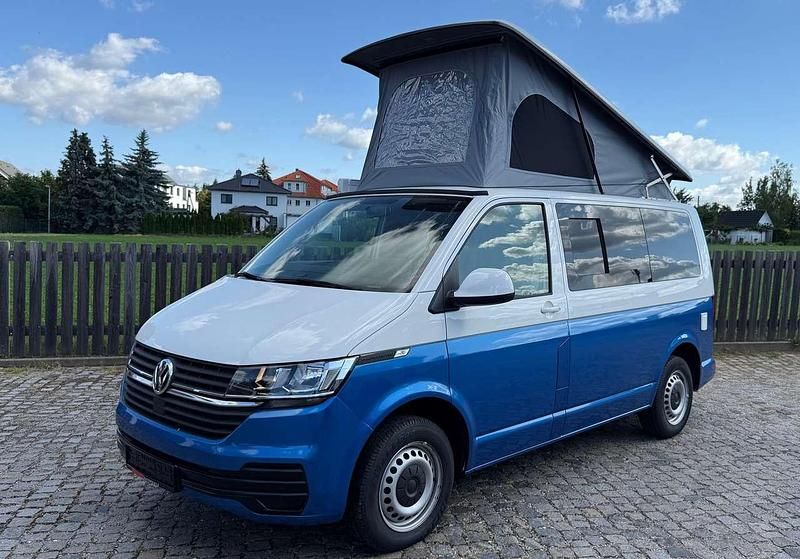 Weißblau bicolor folierung Gebraucht 2020 VW California California Van | 44.980 € (Fairer Preis) - Bild 1/4