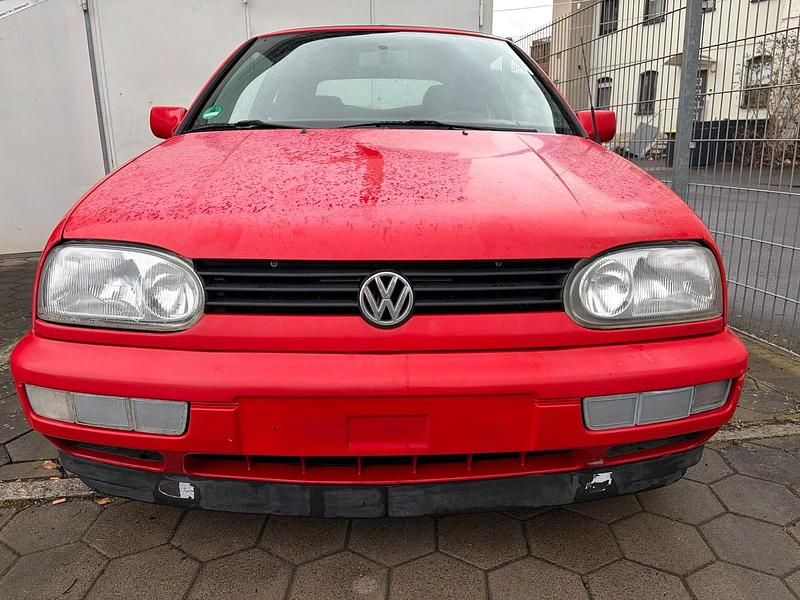 Gebraucht VW Golf Cabriolet Karmann 101 PS (74 kW) 1996 Rot Cabrio