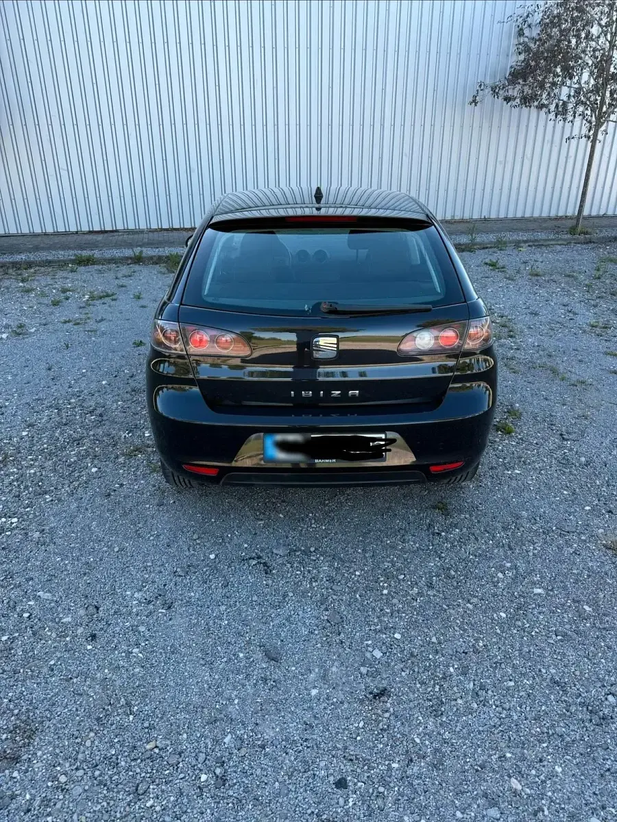 Gebraucht Seat Ibiza 86 PS (63 kW) 2009 Schwarz Kleinwagen