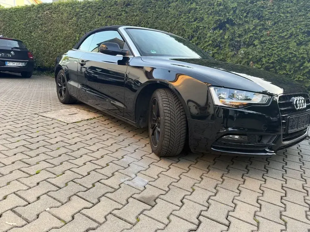 Gebraucht Audi A5 Cabriolet 170 PS (125 kW) 2014 Schwarz Cabrio