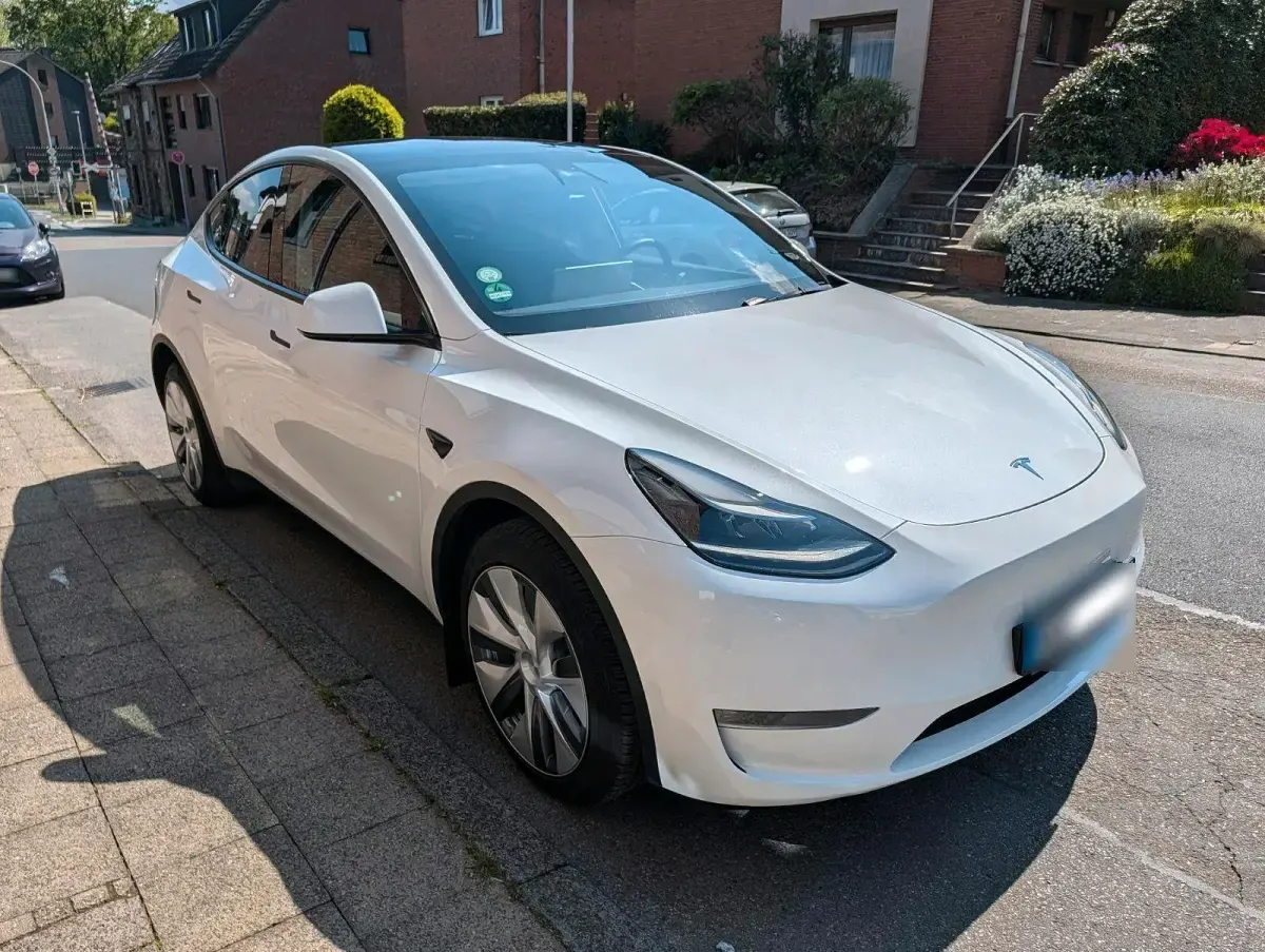 Occasion Tesla Model Y Long Range AWD 378 kW (514 ch) 2023 Blanc SUV