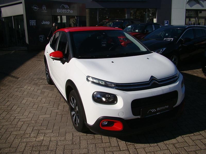 Gebraucht Citroën C3 Feel 68 PS (50 kW) 2017 Lack weiss banquise/deckende lackierung Limousine