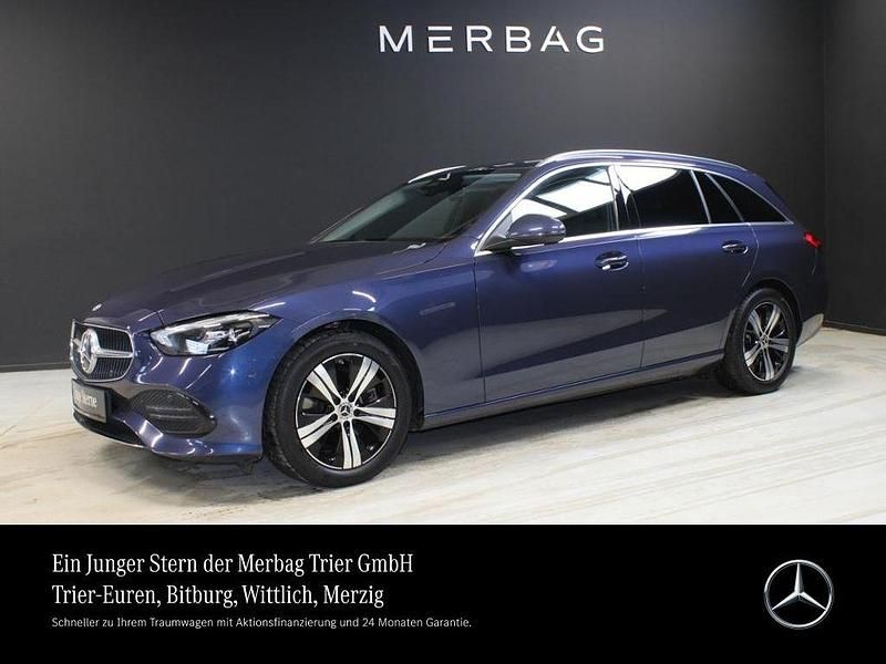 Blau Gebraucht 2023 Mercedes C220 Avantgarde Limousine | 29.460 € (Superpreis) - Bild 1/4