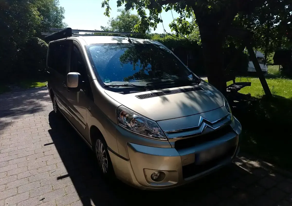 Gebraucht Citroën Jumpy 163 PS (119 kW) 2012 Grün Van / Kleinbus