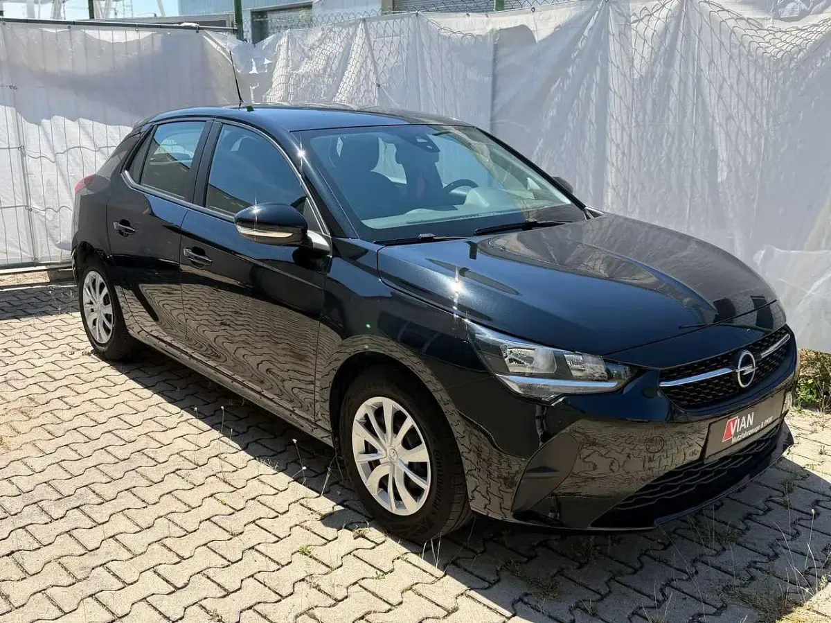 Gebraucht Opel Corsa Elegance 75 PS (55 kW) 2022 Diamant schwarz/karbon schwarz Kleinwagen