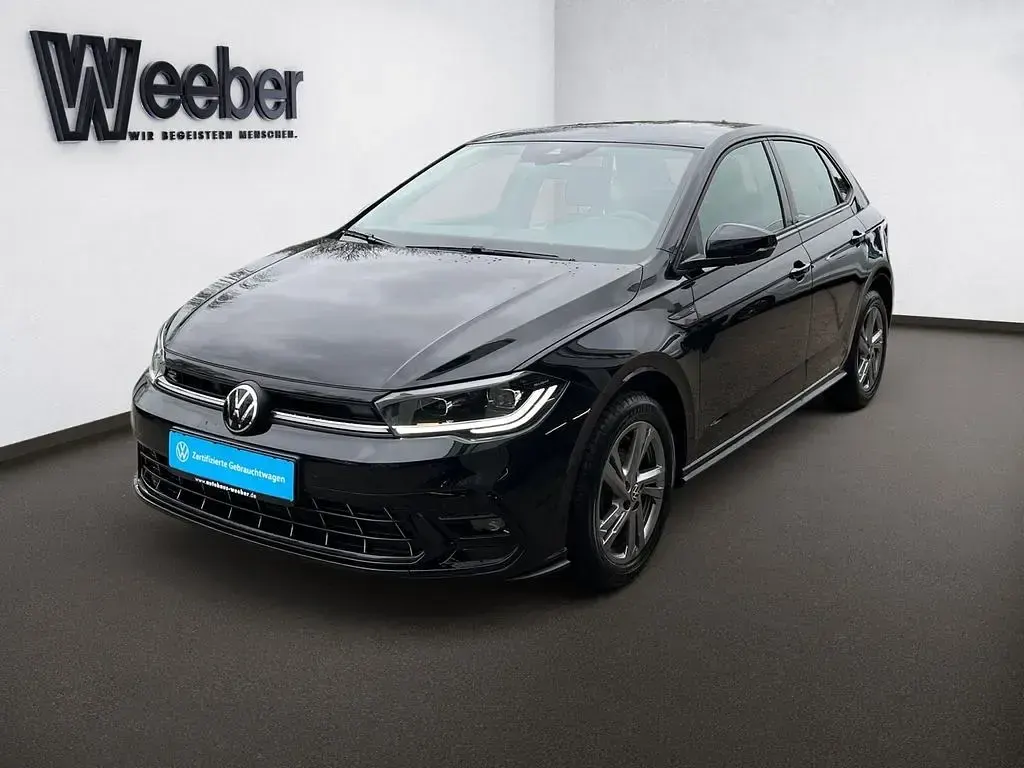 Gebraucht VW Polo R-line 95 PS (69 kW) 2024 Schwarz Kleinwagen