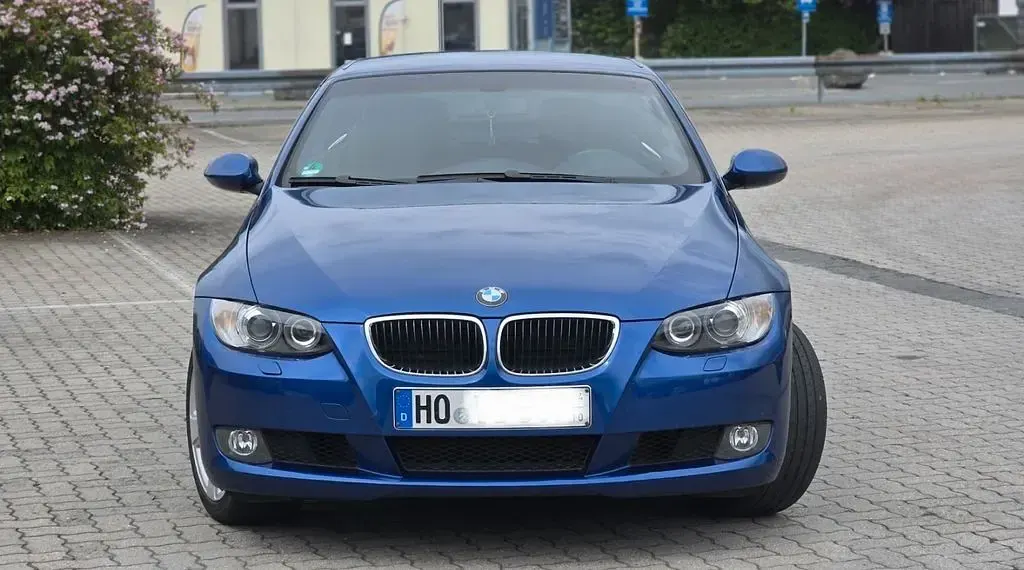 Gebraucht BMW 320 Cabriolet Sport Line 170 PS (125 kW) 2007 Blau Cabrio