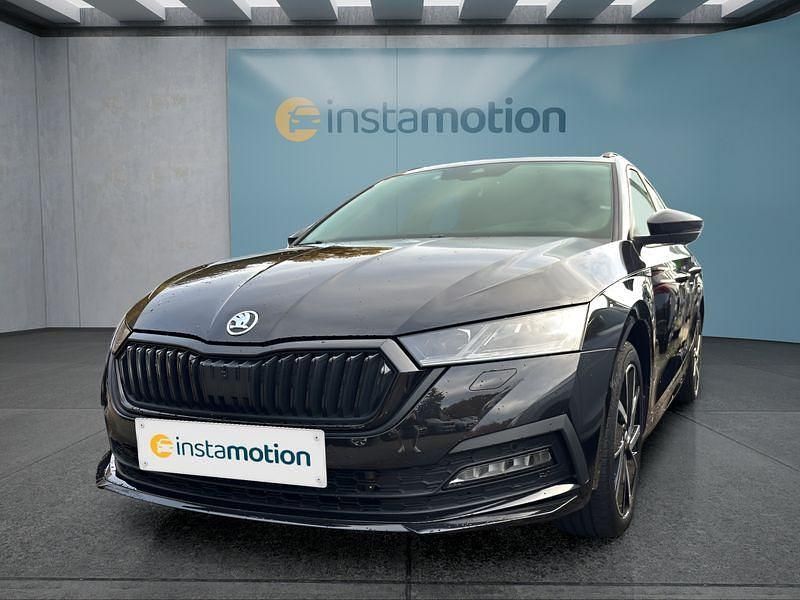 Schwarz Gebraucht 2022 Skoda Octavia Kombi | 27.299 € (Teuer) - Bild 1/4