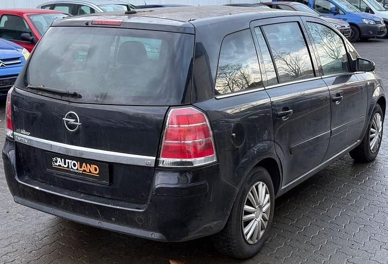 Gebraucht Opel Zafira 140 PS (102 kW) 2007 Schwarz Van / Kleinbus