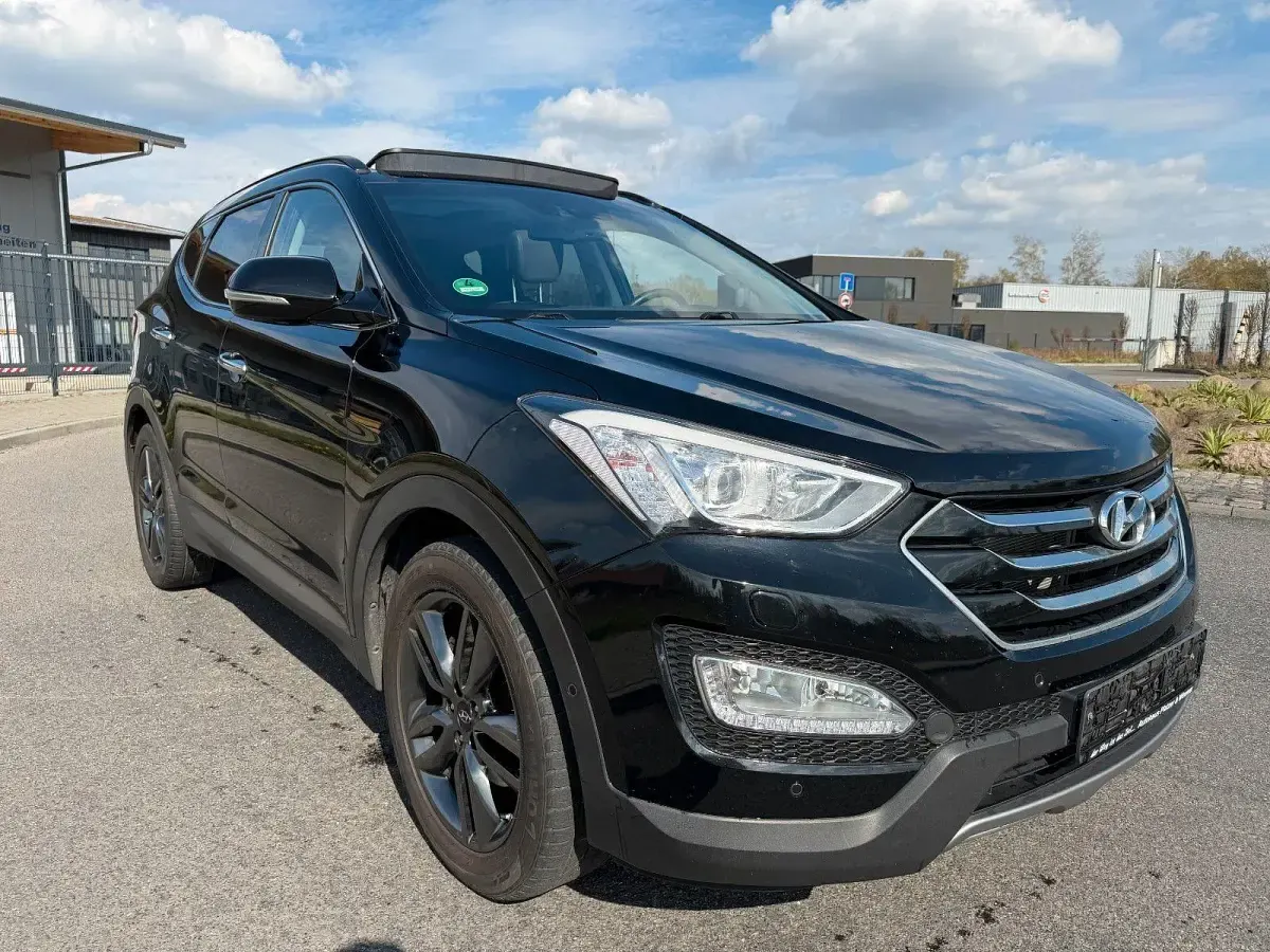 Usata Hyundai Santa Fe Premium 197 CV (144 kW) 2015 Nero SUV
