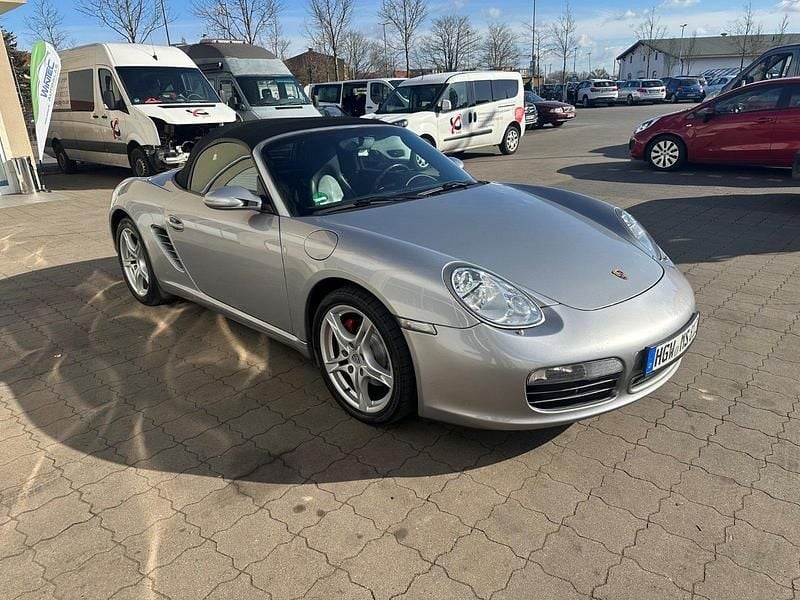 Silber Gebraucht 2009 Porsche Boxster S Cabrio | 24.999 € (Fairer Preis) - Bild 1/4