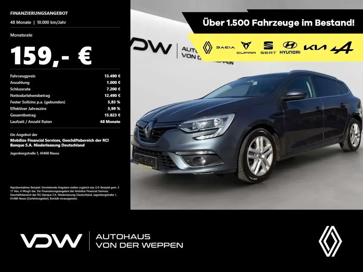 Gebraucht Renault Mégane GrandTour Business 140 PS (102 kW) 2019 Kombi