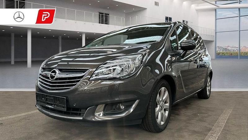 Grau Gebraucht 2015 Opel Meriva Van / Kleinbus | 7.990 € (Etwas zu teuer) - Bild 1/4